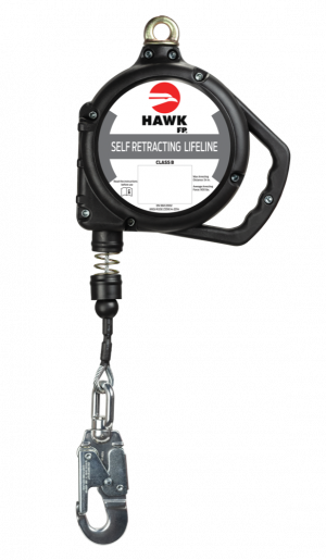 LINEA RETRACTIL HAWK A/INOXIDABLE CON GANCHO CHICO ALUM (CUMPLIMIENTO ANSI) SIN MOSQUETÓN