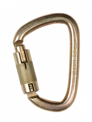MOSQUETON ACERO 2BLE SEGURO AUTOMA T/BARRIL C/BARRA CAUTIVA (CAPTIVE BARS)