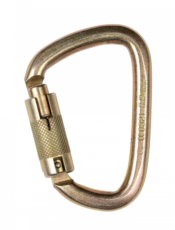 MOSQUETON ACERO 2BLE SEGURO AUTOMA T/BARRIL C/BARRA CAUTIVA (CAPTIVE BARS)