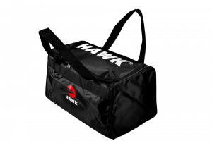 MOCHILA NEGRA P/EQUIPO DE SEGURIDAD HAWK